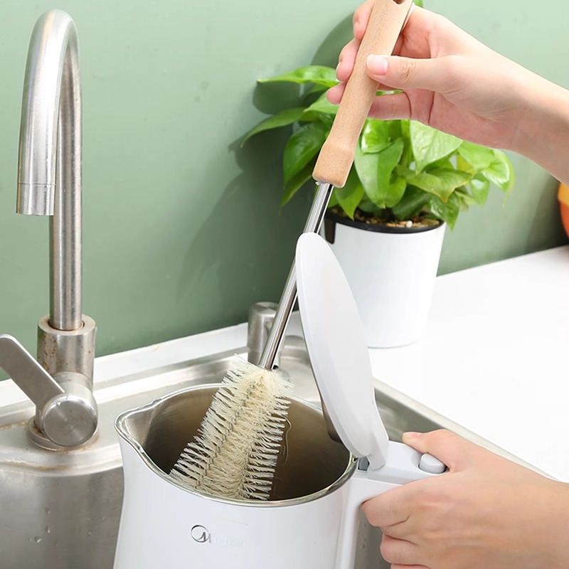 杯刷奶瓶刷洗杯子刷子神器豆浆破壁机专用无死角家用厨房长柄清洁 - 图0