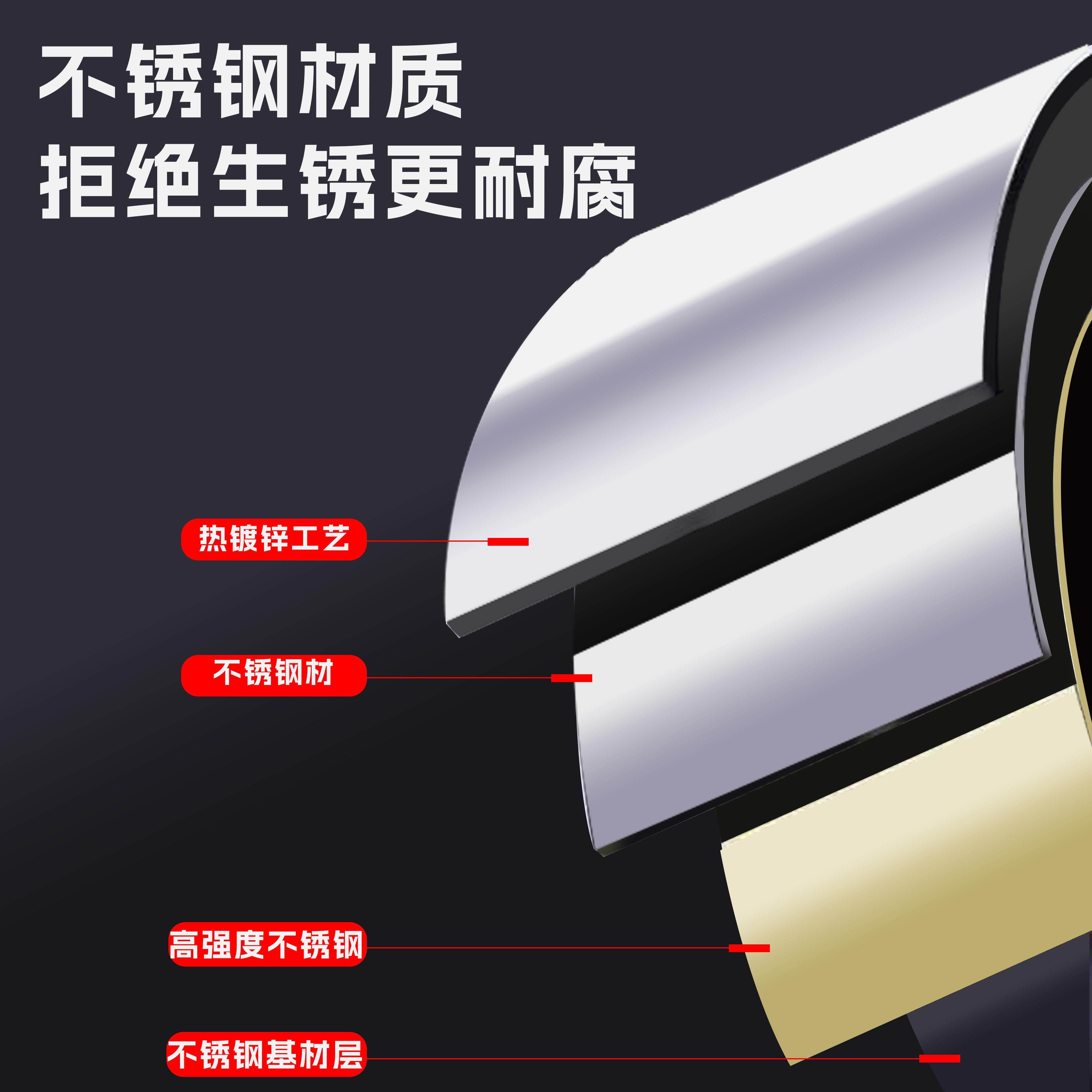 空调支架304不锈钢壁挂式通用加厚减震底座承重强1-3P通用挂架,淘宝优惠券,粉丝福利购,淘宝优惠卷