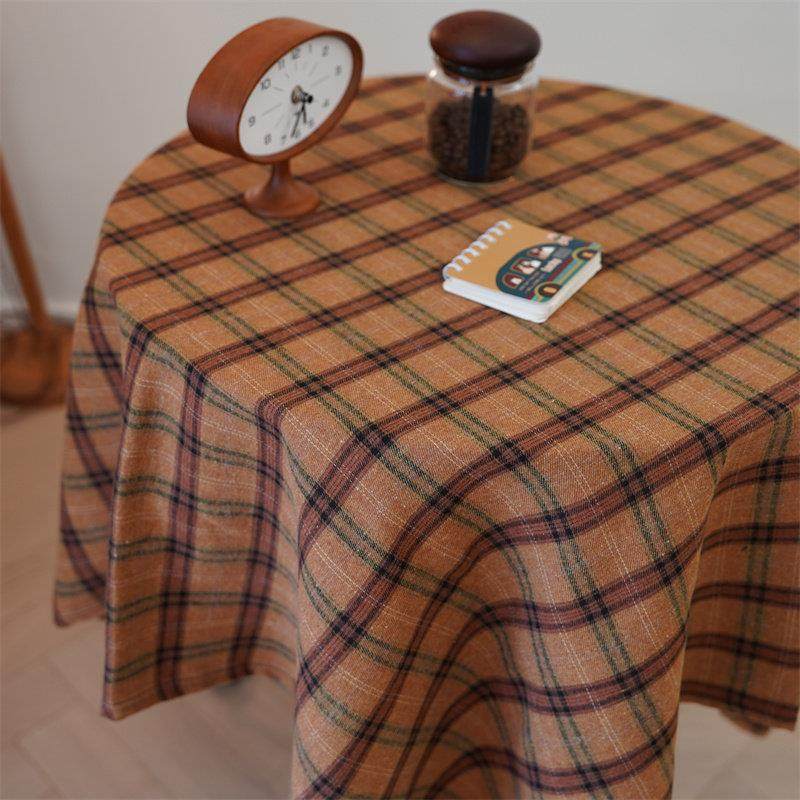 圣诞麦片格子百搭餐桌布茶几桌布野餐垫美式庭院装饰布盖布背景布,淘宝优惠券,粉丝福利购,淘宝优惠卷