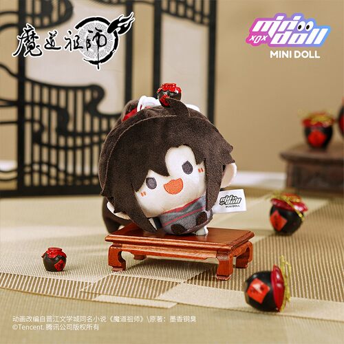 minidoll迷你多魔道祖师蓝忘机魏无羡衍生周边圆滚滚毛绒挂件正品 - 图1