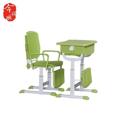 今领顺中小学生午休课桌椅手摇升降多档调节功能操作简单结实耐用 - 图2