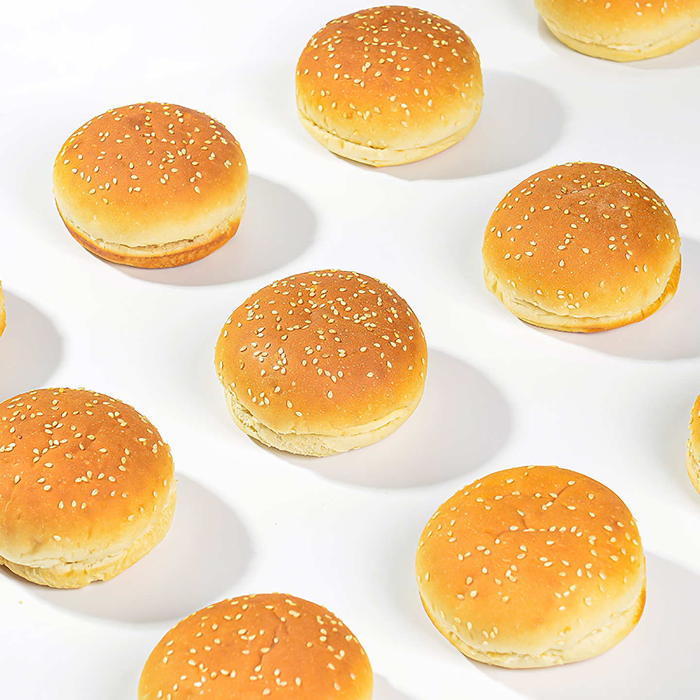 馋猫觉醒汉堡面包胚独立装新鲜家用进口牛奶黄油营养早餐半成品