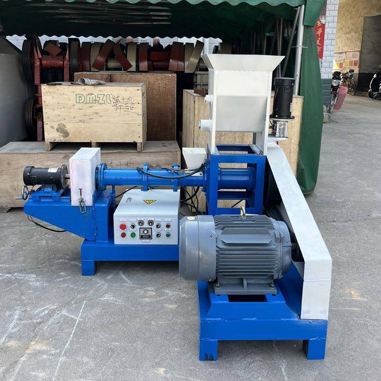 三相电漂浮水产饲料膨化机宠物狗粮猫粮造粒机水产鱼饲料颗粒机 - 图2