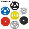 Rocker arm weight plate, environmentally friendly/rubber-coated/color rubber/barbell plate, dumbbell plate, weightlifting barbell plate, can be used with barbell
