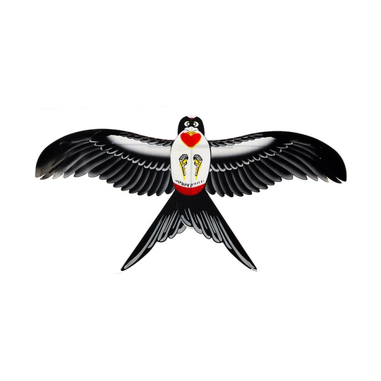 钓鱼竿小风筝微风易飞儿童小号手持2025新款动态专用迷你卡通燕子