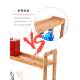 New direct sales GZ6M Nanzhu wheeled kitchen clip rack 15cm wide ultra-narrow slit storage cabinet bathroom