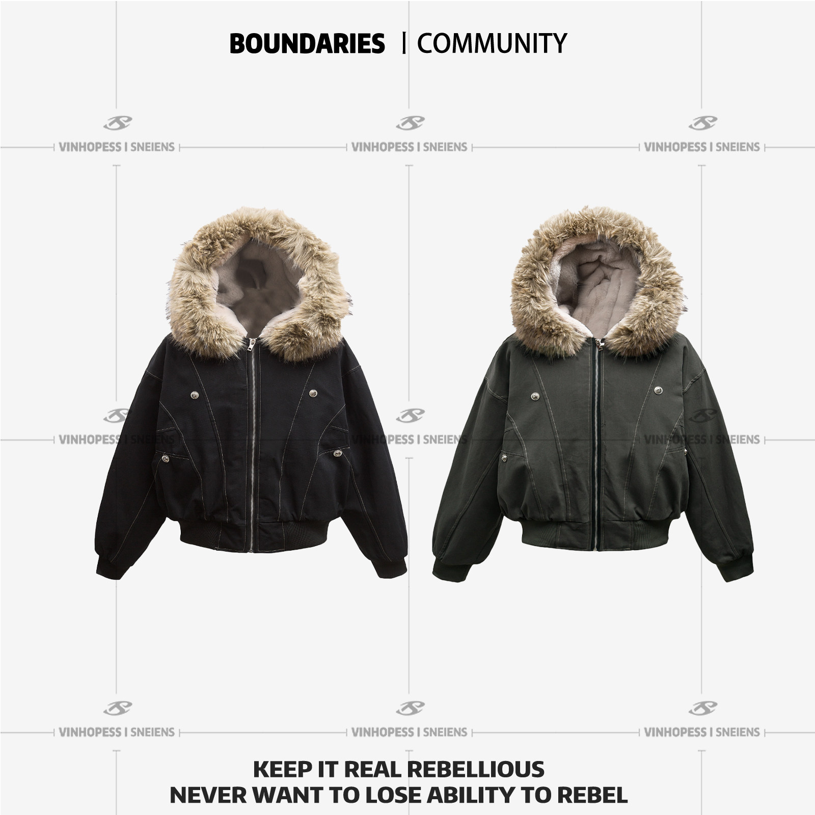 新款美式工装风可拆卸毛领连帽加绒棉服外套女6042,淘宝优惠券,粉丝福利购,淘宝优惠卷