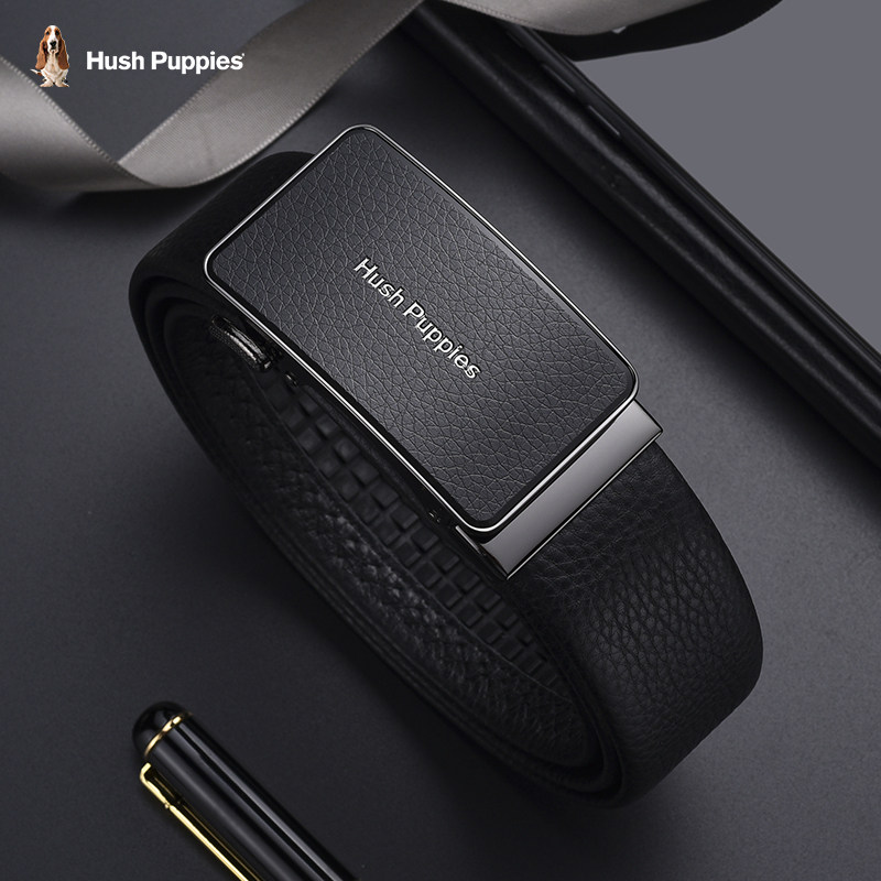 暇步士男士腰带时尚百搭简约自动扣头层牛皮皮带腰带裤带商务新款,淘宝优惠券,粉丝福利购,淘宝优惠卷