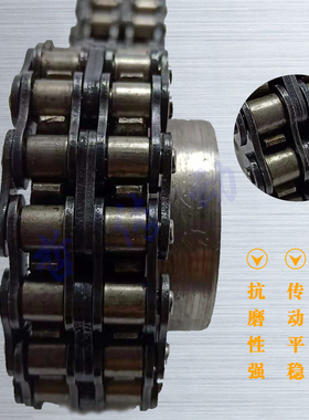 6分双排链轮12A链条齿轮配件大全加工定做10齿13/14/18/20/30/35