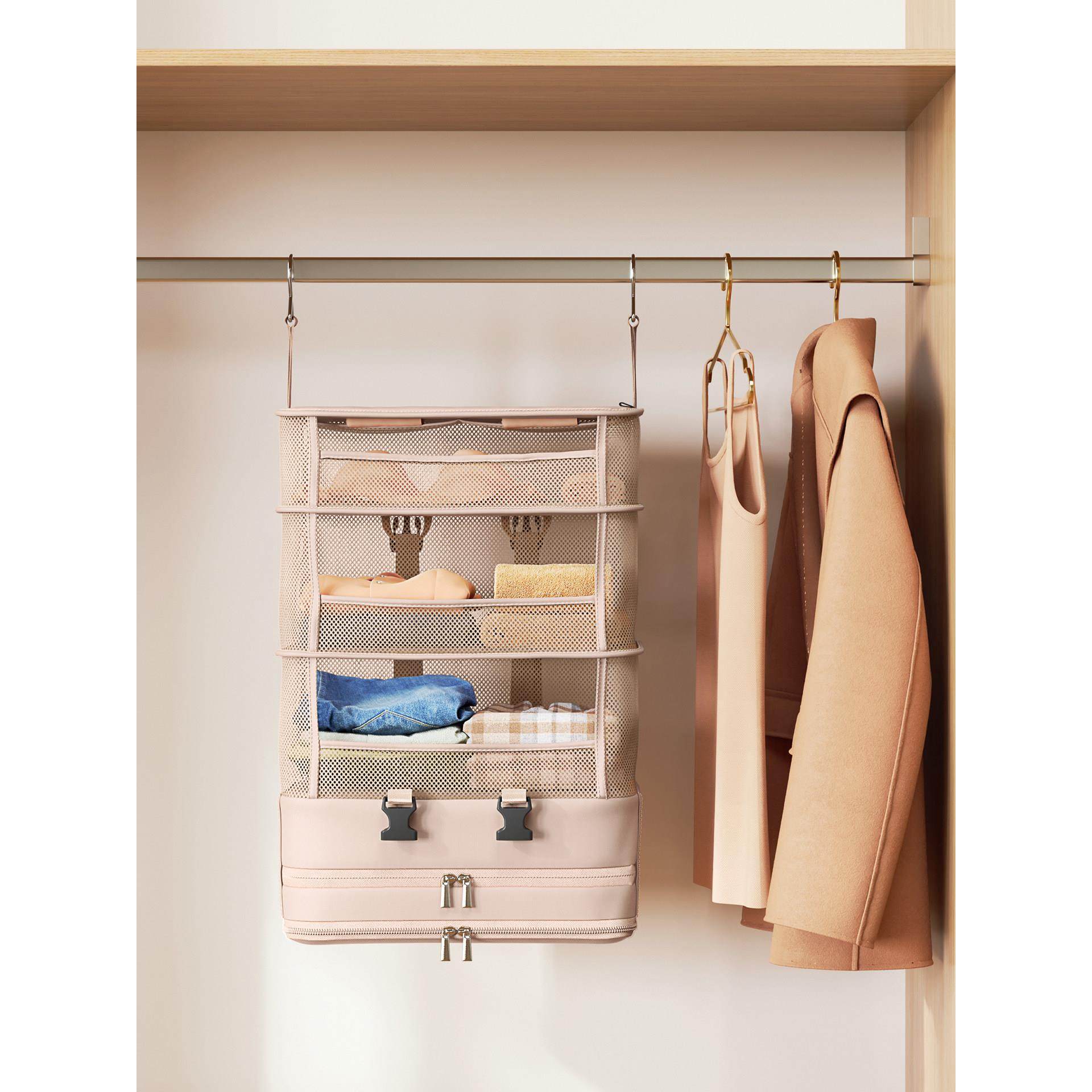 旅行收纳袋多功能可折叠衣服挂袋行李箱便携式衣物内衣分装整理包,淘宝优惠券,粉丝福利购,淘宝优惠卷