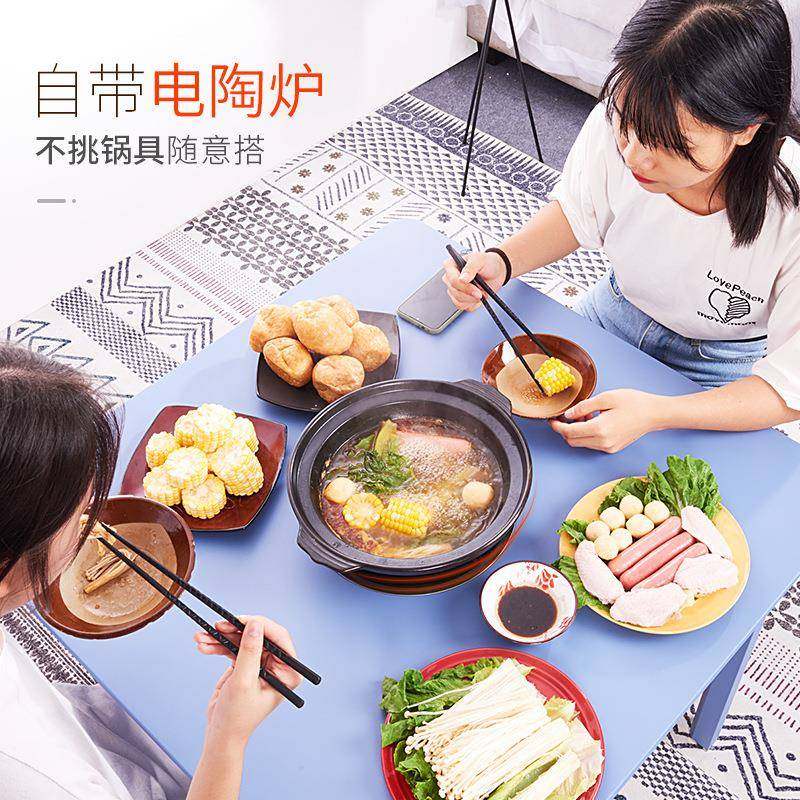 逸贤烤火架多功能家用取暖桌折叠餐桌烤火炉电火盆烤火盆电取暖器,淘宝优惠券,粉丝福利购,淘宝优惠卷