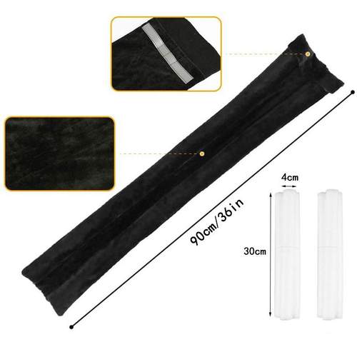 绒布门底密封条门缝隔音条防风贴门档条防蟑螂房门角落缝隙门挡条 - 图0