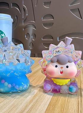 创意爆款榴莲水果崽崽桌面摆件夜光大摆件入油系列摆摊火爆小商品