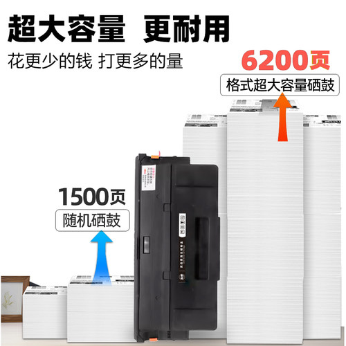 适用奔图M6202w硒鼓M6202nw墨盒P2206nw PD213碳粉盒p2206w青春版M6206w碳粉p2210w激光打印机6603墨粉易加粉 - 图3