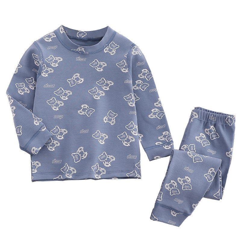 舒绒拉架纯棉儿童秋衣秋裤a类春秋冬款女童睡衣家居服内衣套装,淘宝优惠券,粉丝福利购,淘宝优惠卷