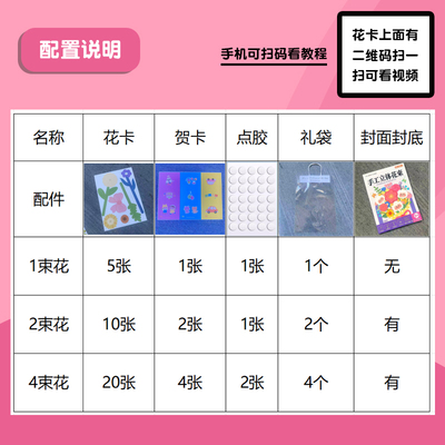 立体手工diy花束教师节礼物实用