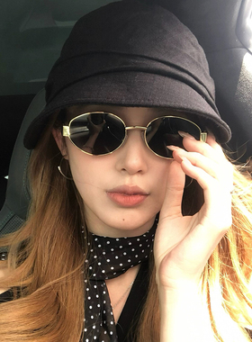 【猫仔kitten】黑色高级感百搭渔夫帽文艺休闲遮阳帽子女复古气质