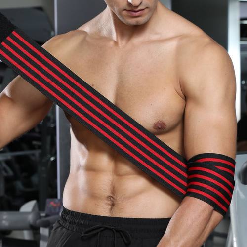 护肘健身护臂健身护肘关节套男士护肘卧推护具护腕护膝护套绑肘 - 图3