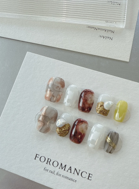 Foromance.【醒春集】中式老钱 复古清新 纯手工 穿戴甲