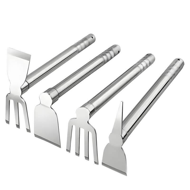 不锈钢小锄头铁耙两用农用农具挖田神器家用种菜挖地镐园艺笋hcds,淘宝优惠券,粉丝福利购,淘宝优惠卷