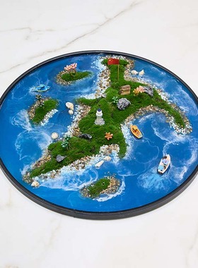 大圆桌中间转盘摆花餐桌转盘中间装饰包厢圆桌景观桌面摆花装饰