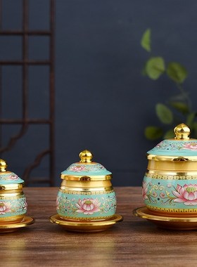 极速供佛用品佛具大全套装供奉家用佛前供具水杯花瓶Y供盘香炉佛