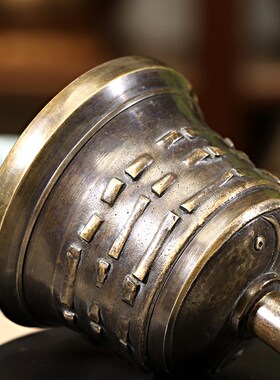 新品法器铜葫芦风水摆u件道铃三叉铜铃三清铃用品八卦钟