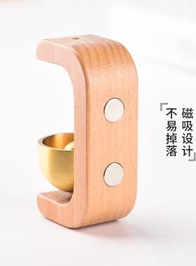极速吸门式风铃入k户铃铛多巴胺门铃铛实木乔迁礼物门挂装饰车载
