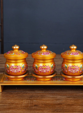 极速供水杯供佛杯家用莲花大悲水B杯供奉仙家净水杯供佛堂观音贡