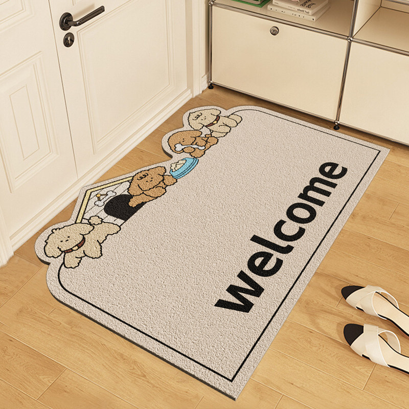 入户门地垫门口进门脚垫丝圈进户门垫轻奢高级可裁剪可擦防滑地毯,淘宝优惠券,粉丝福利购,淘宝优惠卷