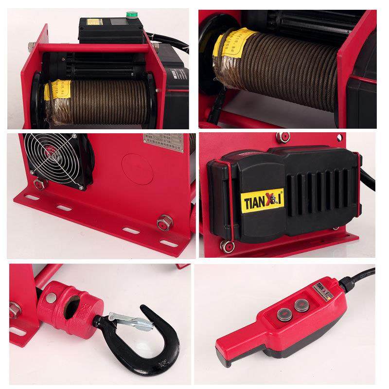 TIANXI德式卷扬机厂家现货直发微型葫芦多功能小型电动卷扬机,淘宝优惠券,粉丝福利购,淘宝优惠卷