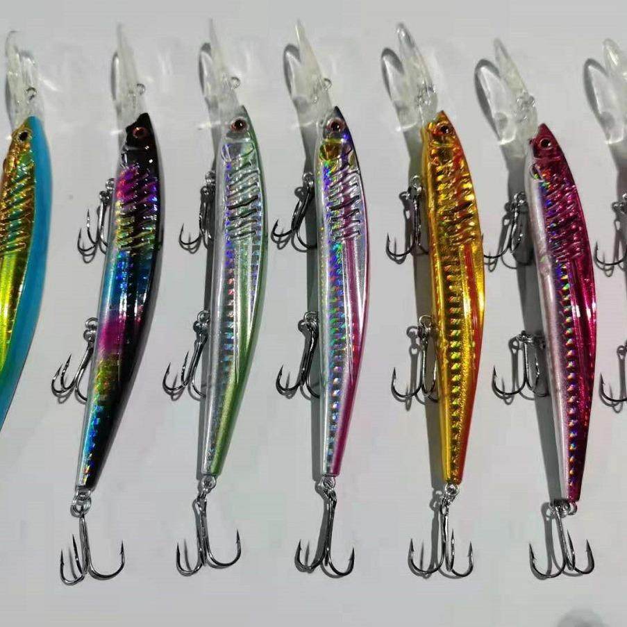 路亚饵沉水铅笔外贸跨境款假饵跨境爆款远投三钩浮水米诺,淘宝优惠券,粉丝福利购,淘宝优惠卷