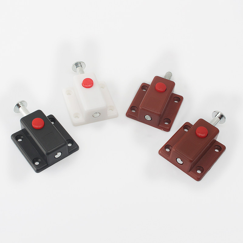 木门塑料弹簧g插销自动按钮插销木门闩门插门销门锁锁扣明装门栓,淘宝优惠券,粉丝福利购,淘宝优惠卷