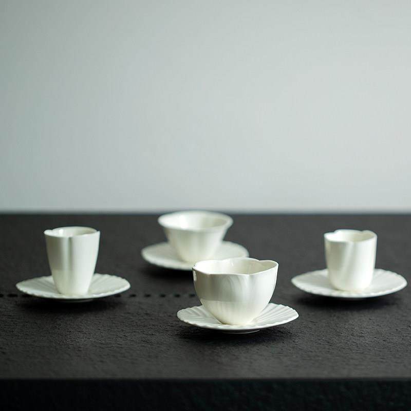 山水间莲花品茗杯月见花郁金香慈姑花朝颜花高温陶瓷茶杯茶器茶道,淘宝优惠券,粉丝福利购,淘宝优惠卷