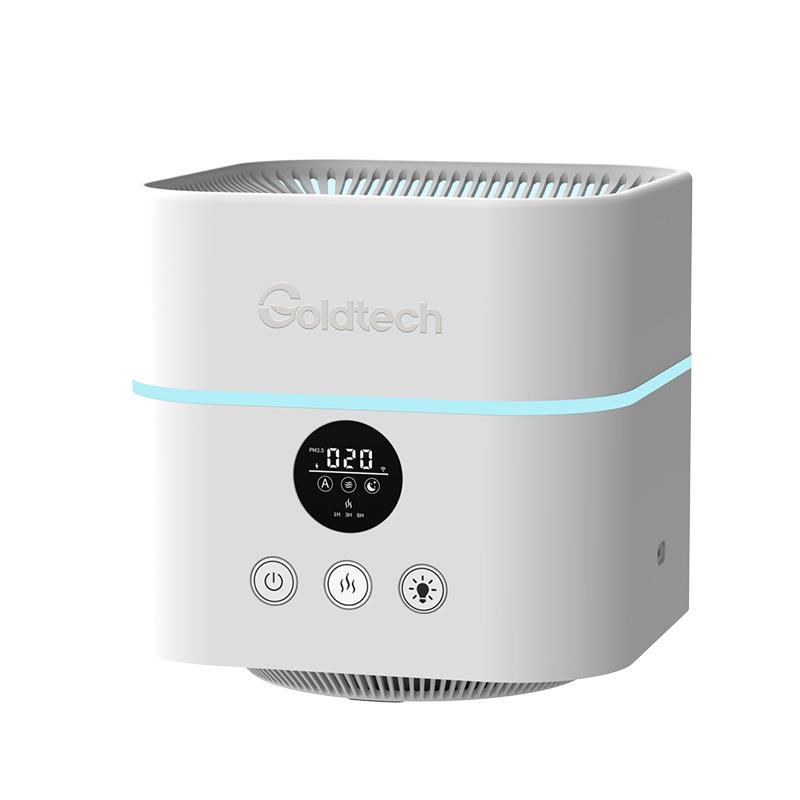 米家APP多功能美金桌面空气净化器加湿器香薰机智能UV杀菌负离子 - 图3