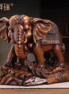 大象摆件工艺品摆设家居客厅装饰品店铺办公室开业乔迁礼品摆件