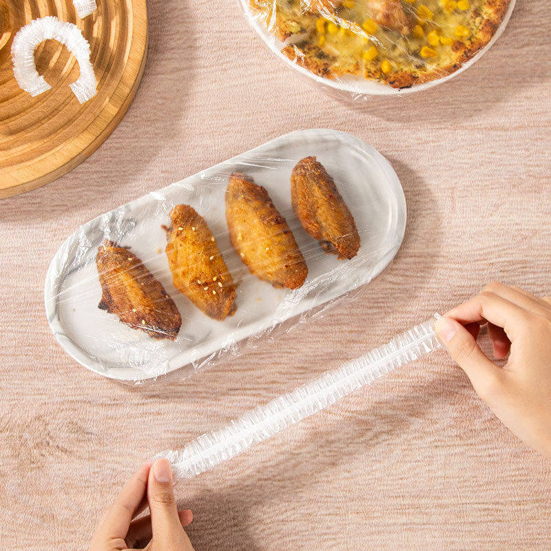 食品保鲜膜套剩菜饭保鲜盖一次性保鲜罩多功能防尘松紧口PE袋包邮,淘宝优惠券,粉丝福利购,淘宝优惠卷