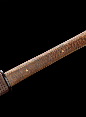 龙泉市刀剑素装唐横刀一体棍直刀