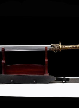 火龙牛尾刀唐横刀镇宅宝剑高锰钢