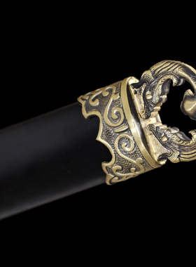 龙泉市刀剑工艺收藏品刻花复古