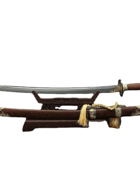 龙泉市刀剑手工锻打花纹钢龙凤