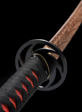 龙泉市刀剑花梨木动漫日本剑一体