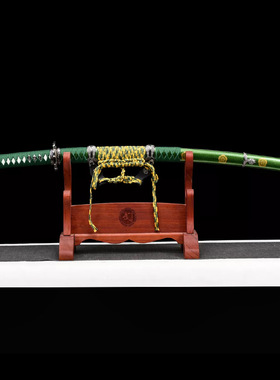 龙泉侍诚刀剑日式手工刀一体锻打