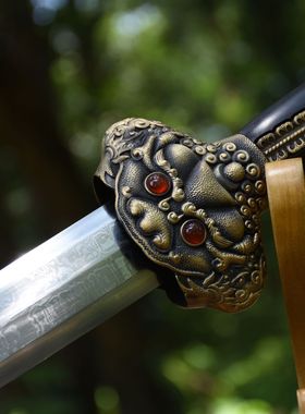 龙泉市刀剑唐硬剑一体春秋剑