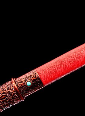 龙泉市刀剑高锰钢影视素装唐清剑