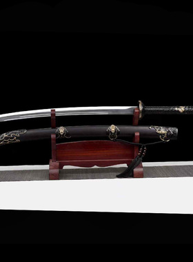 蝙蝠唐横刀手工一体高锰钢锻打