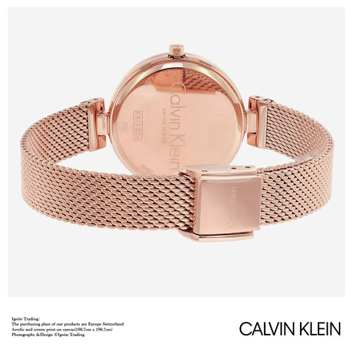 WATCH - 2020 CALVIN KLEIN AUTHENTIC K8G23626 - CK女士腕表 - 图3
