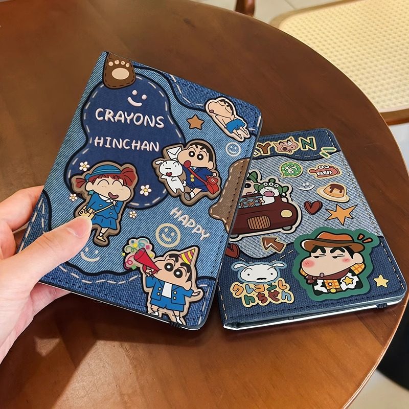 旅游复古牛仔卡通护照夹证件包保护套多功能卡包出国旅行便携皮质,淘宝优惠券,粉丝福利购,淘宝优惠卷