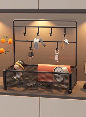 铁艺玄关收纳钥匙桌面整理