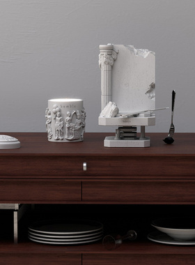 humble帕特农神庙烛台礼盒香薰香氛摆件套装小众高生日圣诞礼物级